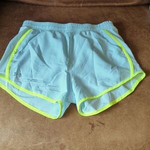 Under Armour light blue athletic shorts